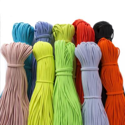 China Cord Polyester Elastic Rope Packing Rope 3mm for sale