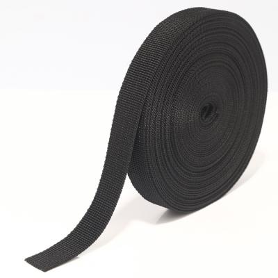 China High Tenacity 20mm 25mm 32mm 38mm 50mm Polypropylene Webbing Strap PP Webbing Storage Ribbon Bag Strap High Tenacity Factory for sale