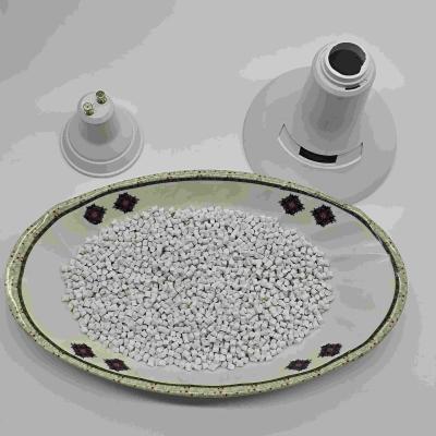 China Injection Molding PA6 Plastic V0 Halogen Free PA6 Granules For LED Reflectors for sale