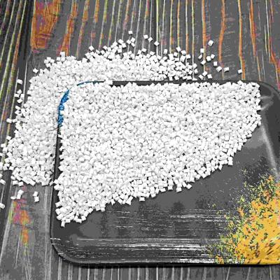 China Glass Fiber Reinforced PBT Plastic Granules High Strength For Optical Cable Sleeves for sale