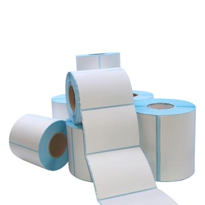 China Waterproof Thermal Sticker 100mm Self Adhesive Shipping Label Direct Thermal Label Paper for sale