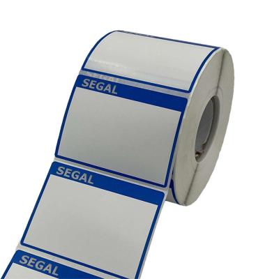 China Waterproof Customization Printed Reprinting Thermal Paper Roll Sticker Label Paper Roll for sale