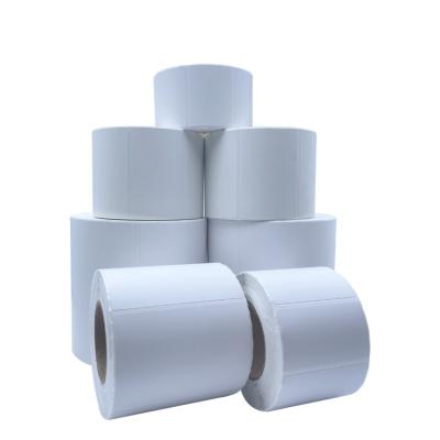 China Customized High Quality Waterproof Thermal Paper Rolls Adhesive Label Sticker Printing Direct Manufacturer For Sale for sale