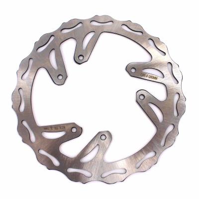 China 420 KKE Stainless Steel Front 240mm Brake Disc Rotors Compatible With HONDA CRF250R CRF450R CRF250X CRF450X Motocross Stainless Steel for sale