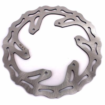 China 420 Silver Stainless Steel KKE Motorcycle Bike CNC Raise 245mm Disc Compatible With YAMAHA YZ125/250 2017-2021 YZ250F YZ450F 2016-2020 for sale