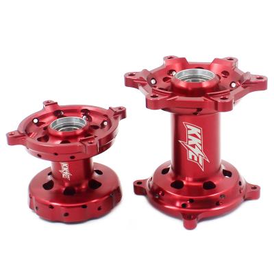 China KKE Motocross Aluminum Hub Set Fit For 2005-2020 SUZUKI RMZ250 2007-2020 Motorcycle RMZ450 Aluminum Alloy CNC Color Anodized for sale