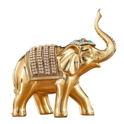 China High Quality Fine Copper Exquisite Crafts Ornament Elephant Decoration Europe Table Gift Affordable Luxury Present for sale