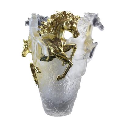 China Chinese Incense Horse to Success Censer Decoration Crystal Candlestick All Kinds of Middle Eastern Gifts Decoration Home Accessories for sale