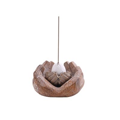 China Dropshipping Chinese Hot Sale Exquisite Incense Stick Holder Burner Home Holder Inserting Incense Buddha Luxury Censer for sale