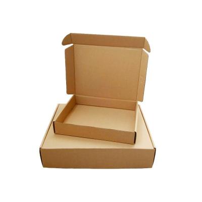 China Express Delivery Cardboard Kraft Paper Airplane Box Apparel Packaging Box Recyclable Product Packaging for sale