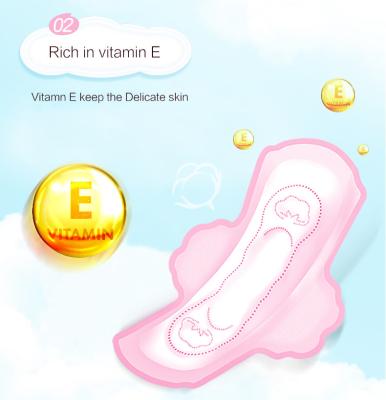 China Unique VE-Love Disposable Pure Cotton Sanitary Napkins Formaldehyde Free Type for sale