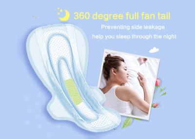 China Cotton Surface Ultra Thin Sanitary Napkin 330mm 360mm 410mm Length Optional for sale