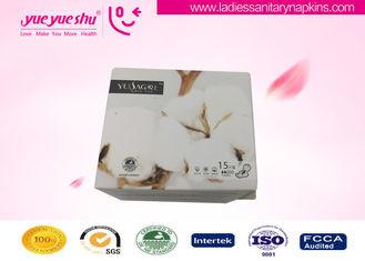 China White Anion Sanitary Napkin Napkins With Super Absorbent , Strip Package for sale