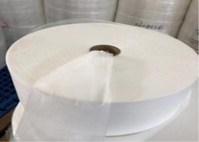 China 178mm Non Woven Sanitary Napkin Raw Material Air Through Bonded Processing Type for sale