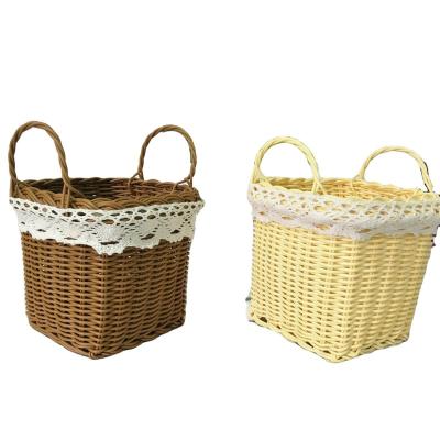 China Natural flower color customer wicker baskets/willow fruit basket cheap viable price for sale