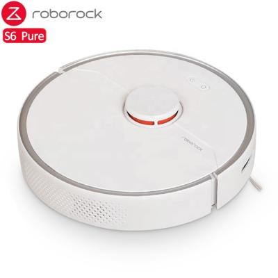 China Roborock S6 Pure APP Control Robotic Wet Mopping Dust Sweeping Automatic Smart Hotel Carpet Cleaner Wireless Robotic Vacuum Cleaner for sale