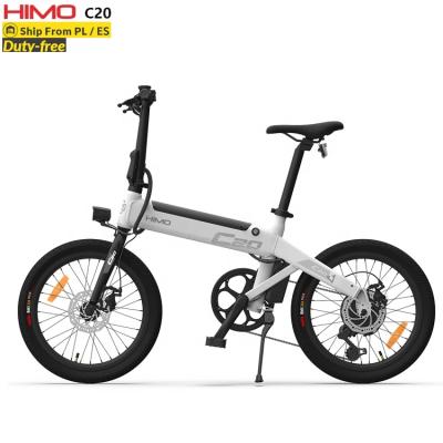 China Dropshipping EU Warehouse Aluminum Alloy Electric Bicycle HIMO C20 Electric Bike Bicicleta Electrica Ebike Moped Fat Folding 20 Inch Tire for sale