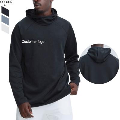 China Customer Logo Wholesale Sports Wear Exercise Workout Men's Gym Breathable Hoodie for sale