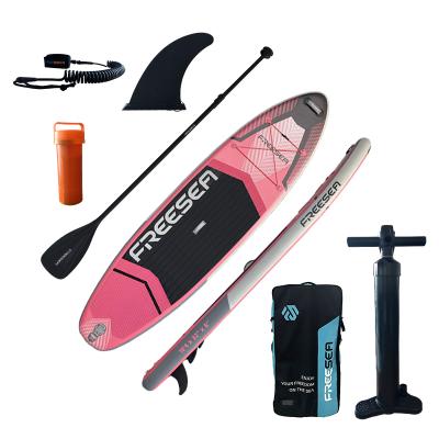 China FREESEA waterproof factory price inflatable stand up paddleboard paddle surf for water sports for sale