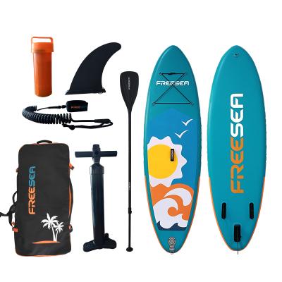 China FREESEA SUP Paddle Board Unisex Custom Inflatable Surf Board, Junior Surfing SUP Inflatable Stand Up Paddle Board for sale