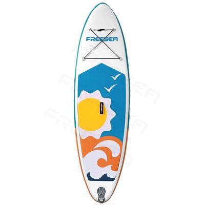 China Custom Logo Inflatable Waterproof Skidproof Stand Up Paddle Board Set for sale