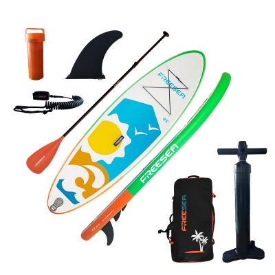 China 2021 Waterproof Non-slip Hot Cheap Inflatable Paddle Board Stand Up Paddleboard Sip Board Inflatable Surfboard For All Lakes And Water for sale