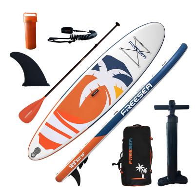 China New arrival unisex FREESEA bodyboard inflatable paddle board standup SUP for water sports for sale