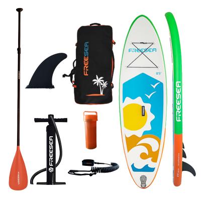 China FREESEA New Unisex Design Custom Inflatable SUP Stand Up Paddle Board Air Board Set For Junior for sale