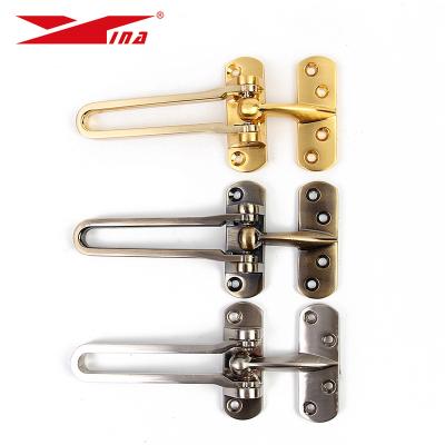 China Security Door Chain Door Lock Protector Security Hotel and Apartment Safety Stylish and Practical Zinc Alloy Door Guard for sale