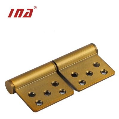 China Easy Installation Good Quality Door Hinge 201 Stainless Flag Hinge 5*4*3 Ball Bearings No Dangle Hinge For Wooden Door for sale