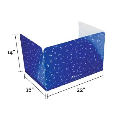 China Movable Variable Privacy Shields For Student Desks Study Carrel Reduces Distractions Study Privacy Panels (carrels) for sale