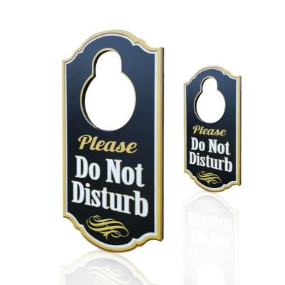 China Exhibition Factory Customs House Hotel Hanger Amazon Do Not Touch The Door Sign for sale