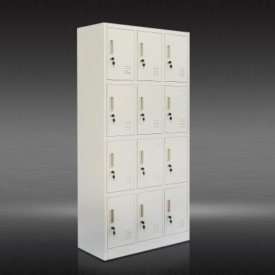 China Knock Down 12 Door Wardrobes Mobile Phone Package Locker Staff Lockers for sale