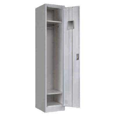 China Cold Rolled Steel Metal Lockers Office Furniture Gym Steel Lockers For Sale Staff With Mirror Hanger Storage Cabinet for sale