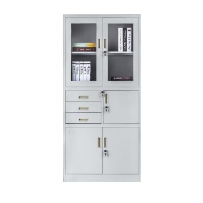 China (Height)Adjustable Metal Filing Cabinets Storage Cabinet With 3 Drawer In Desk for sale