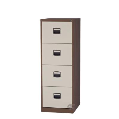 China Disassemble Office Furniture Filing Cabinet Vertical 4 Drawer A4 F4 Steel File Storage Cabinets for sale