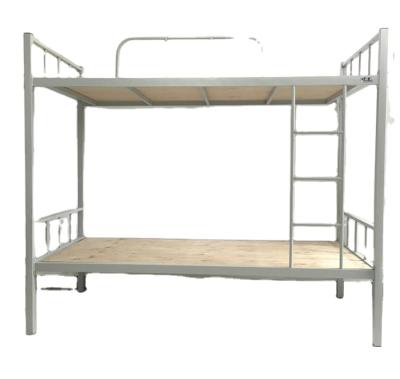 China Disassemble Steel Metal Bunk Bed College School Use Students Kids Apartment Office Work Use Knockdown Structure Steel Bed Good Quality for sale