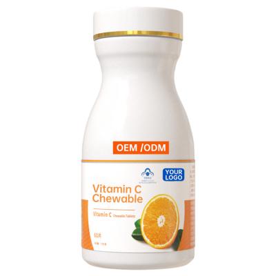 China Factory Supply OEM Antioxidant Vitamin C Chewable Tablets Flavor Customization Vitamin C Tablets for sale