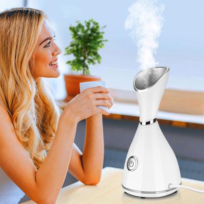 China Nano Ionic Facial Steamer Facial Steamer Cleaner Facial Sprayer Machine Beauty Deep Cleansing Face Steaming Device for sale