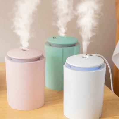 China 260ML Car Home Moon Lamp Humidifier Cool Mist Diffuser with USB Ultrasonic Heavy Mist Coloful LED Light Humidificador for sale