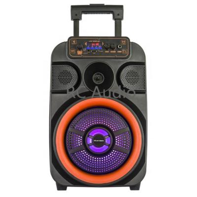 China New Professional 8 Inch PORTABLE Wireless Speaker Blue Tooth Speakers Plus RGB LED Light for sale