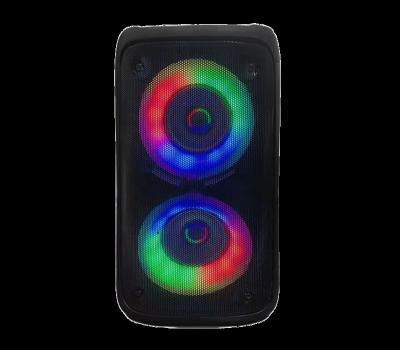 China PORTABLE LED Light Party Customized Bass Woofer Full Range HIGH FIDELITY Active Karaoke DJ 3 Inch Blue Tooth Speaker for sale