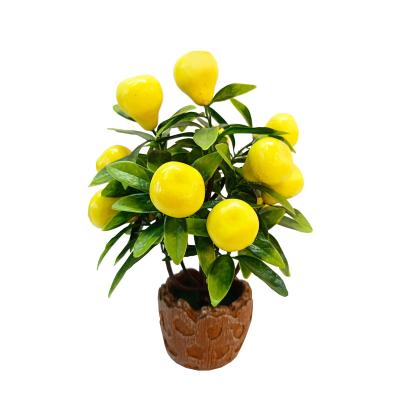 China Hot Sale Amazon Touch Flower Potted Fake Plants Bonsai Tree Fashion Decor Natural Artificial Tree Plant Real Touch Flower for Home or Office Decor for sale