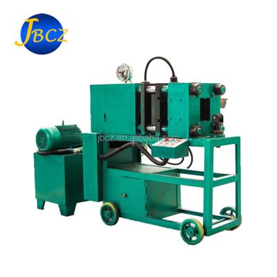 China 45#carbon steel automatic rebar end rollover forging and parallel threading machine for sale