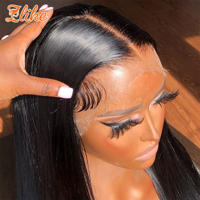 China Body Wave 30 32 34 36 38 40 50inch HD/Transparent Full Lace Hair Wig, Nature Cuticle Aligned 13x6 Long Straight Lace Front Wigs for sale