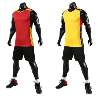 China Sets 2021 New Design Unisex Customized Volleyball Uniform for sale