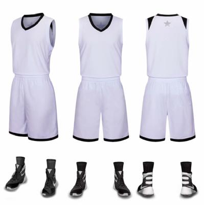 China 2021 Breathable Comfortable Hot Selling Customized Basketball Uniforms Sleeveless Sublimation for sale