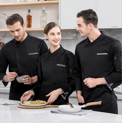 China Wholesale Customized Cyalaa Hotel Restaurant Scullery Food Western Chef Uniform Humidity Wicking for sale