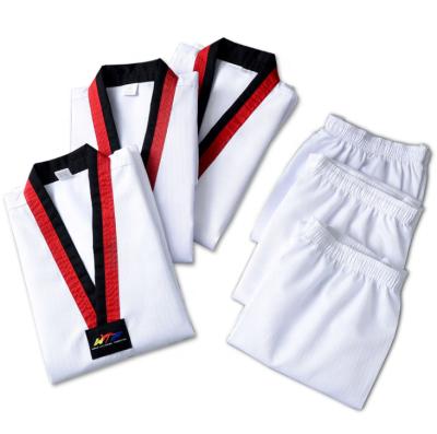 China Cyalaa Whloesale Uniforms Cotton Training Taekwondo Long Sleeve Adult Children Training Uniform for sale