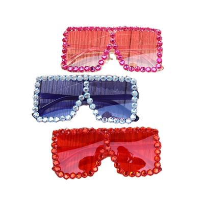 China Oversized Comfort Square Shading Children Sunglasses Kids Diamond Toddler Sunglasses for sale